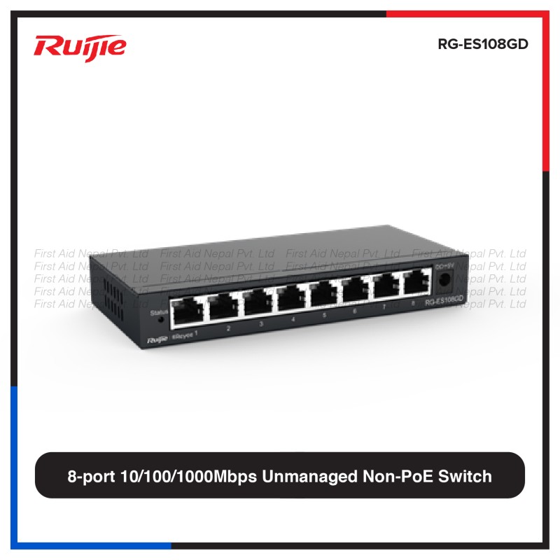 Reyee 16-Port Gigabit Unmanaged Desktop Switch