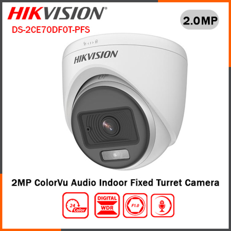 Colorvu Hikvision dome Camera