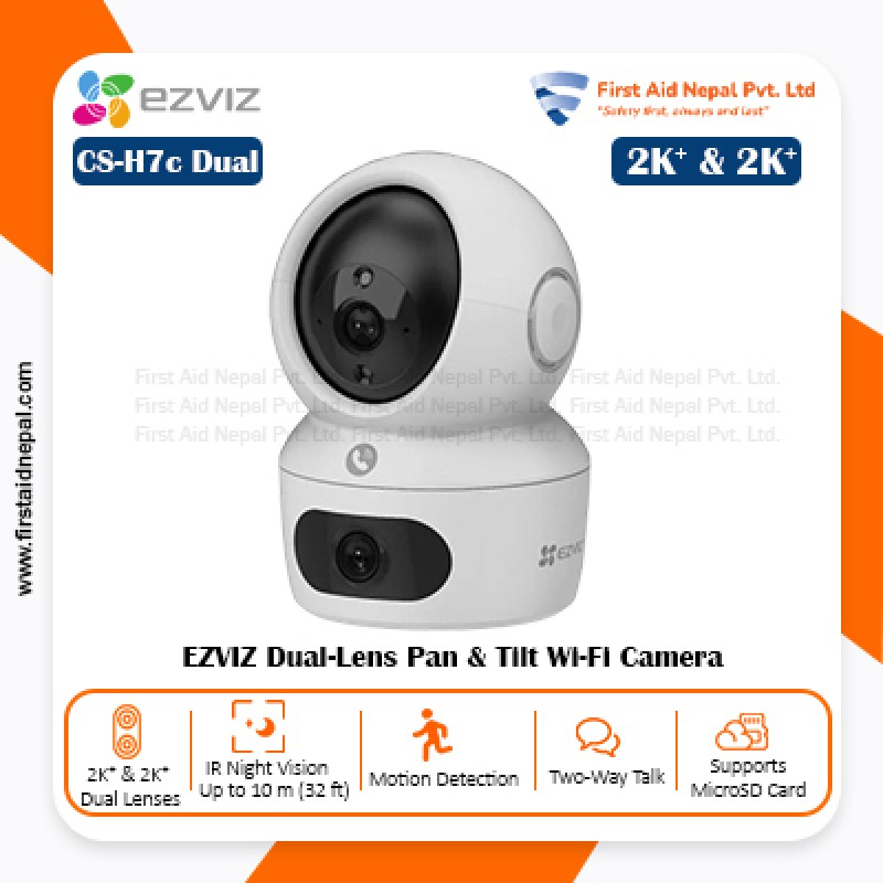 CS-H7c Dual Lens Wireless CCTV